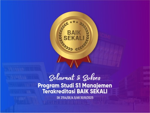 Program Studi S1 Manajemen Universitas Cendekia Mitra Indonesia Raih Akreditasi ‘Baik Sekali’ dari LAMEMBA